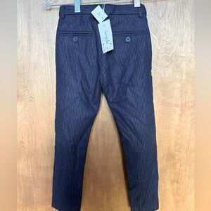 Bonpoint boy pinstripe navy trouser